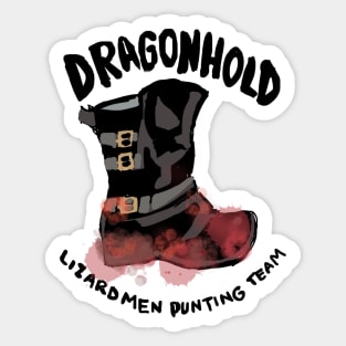 Dragonhold Lizardmen Punting Team Sticker